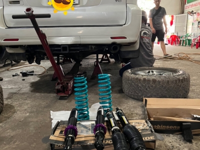 Nâng cấp phuộc lexus 470